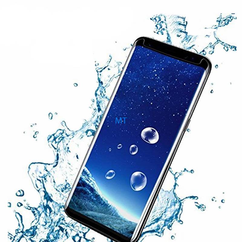 Glass A+ Full Glue 3D Fit Adjust Galaxy S8 Plus, foto 3 van 4