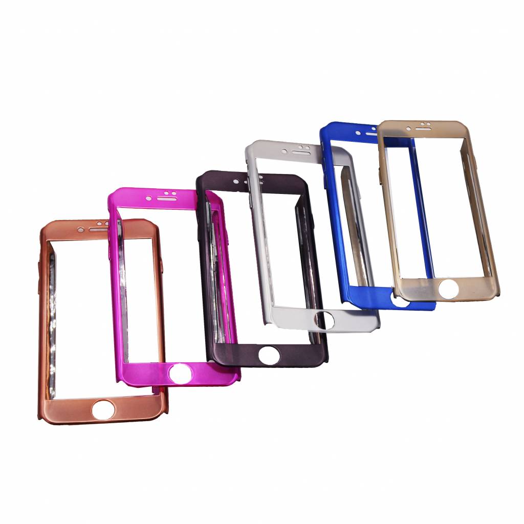 Color Case Full Screen Protector (360) For I-Phone 8 Plus, foto 2 van 6