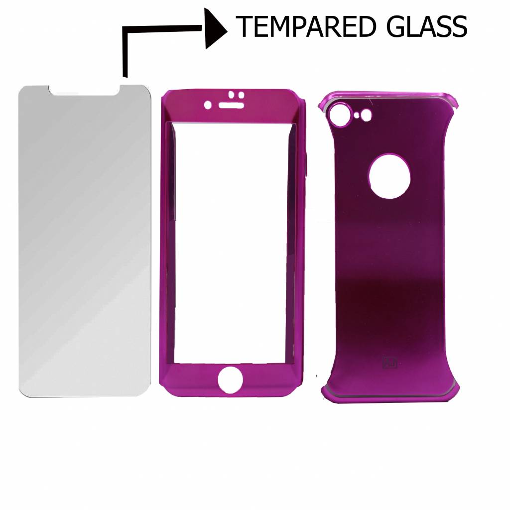 Color Case Full Screen Protector (360) For I-Phone 7G, foto 6 van 6