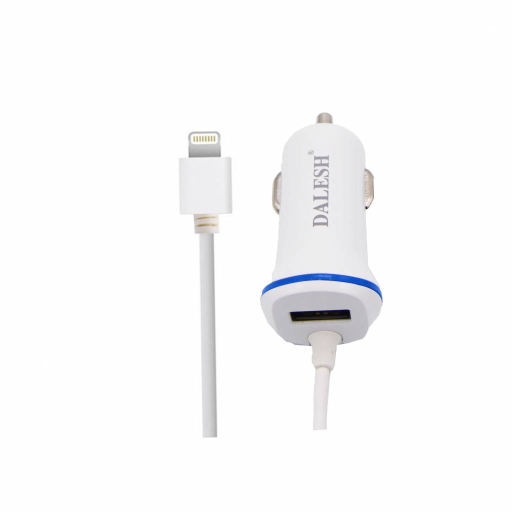 Dalesh usb car charger 31A MODEL C28CU Lightning, foto 2 van 3