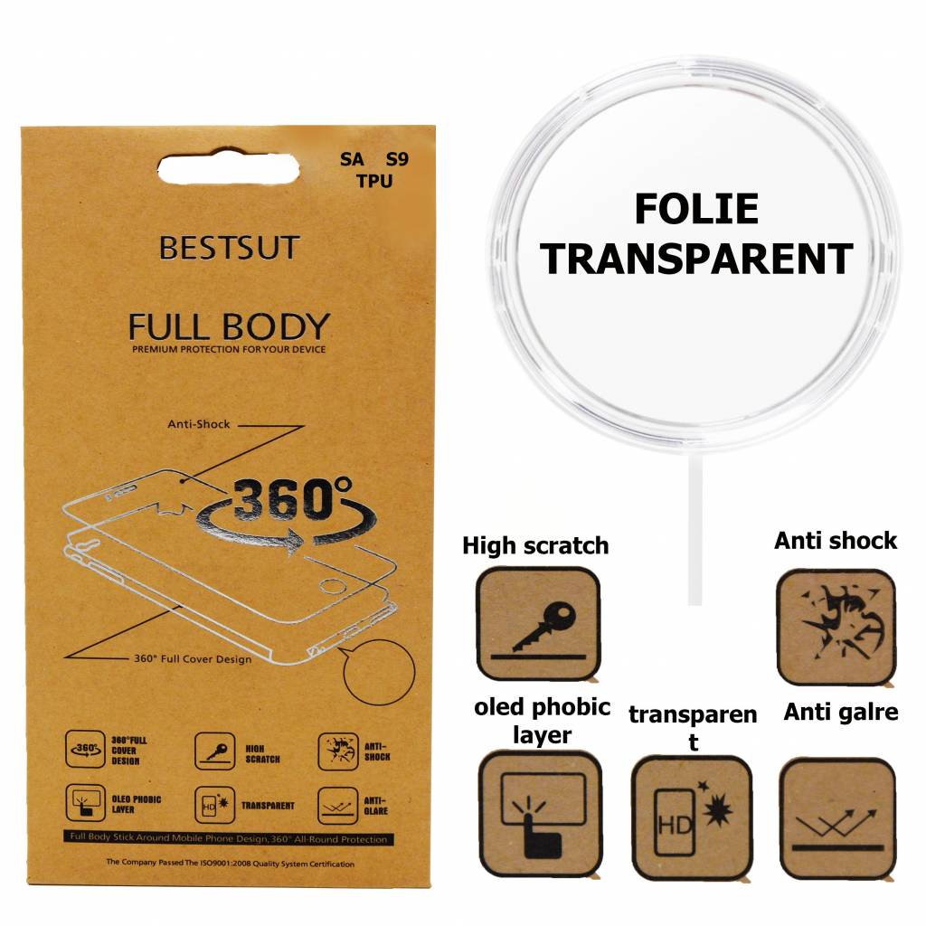 Folie Transparent Yellow TPU For I-Phone 6G, foto 2 van 3