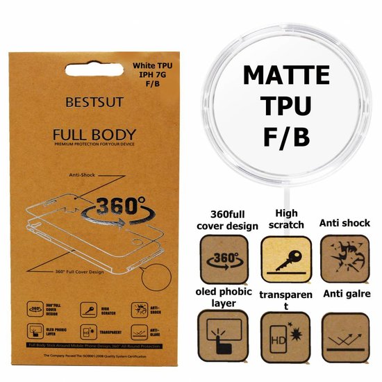 Folie Matte Front and Back For I-Phone 7G