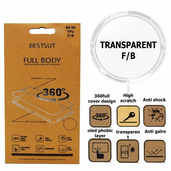 Folie Transparent Front / Back For I-Phone 6G Plus