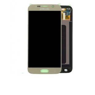 LCD Samsung Galaxy S6 Edge G925 GH97-17162C Gold Service Pack