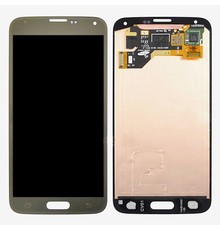 LCD Samsung Galaxy S5 G900 GH97-15959D Gold Service Pack