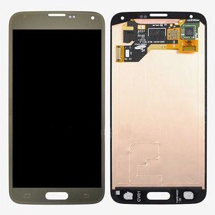 LCD Samsung Galaxy S5 G900 GH97-15959D Gold Service Pack