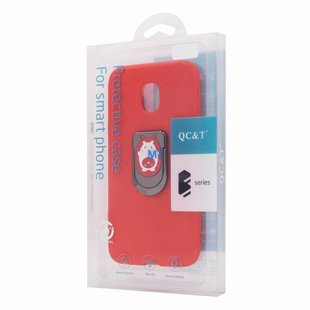 Silicone Magnetic & Holder Case I-Phone Xs