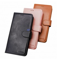 Lavann Protection Leather Book Case Galaxy J8 2018