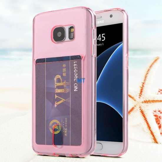 Card Anti Shock Silicone For I-Phone 7 Plus & 8 Plus