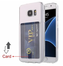 Card Anti Shock Silicone For I-Phone 7 Plus & 8 Plus