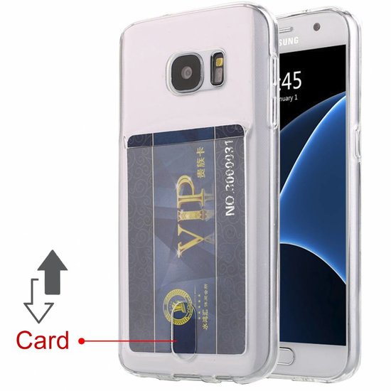 Card Anti Shock Silicone For I-Phone 7 Plus & 8 Plus