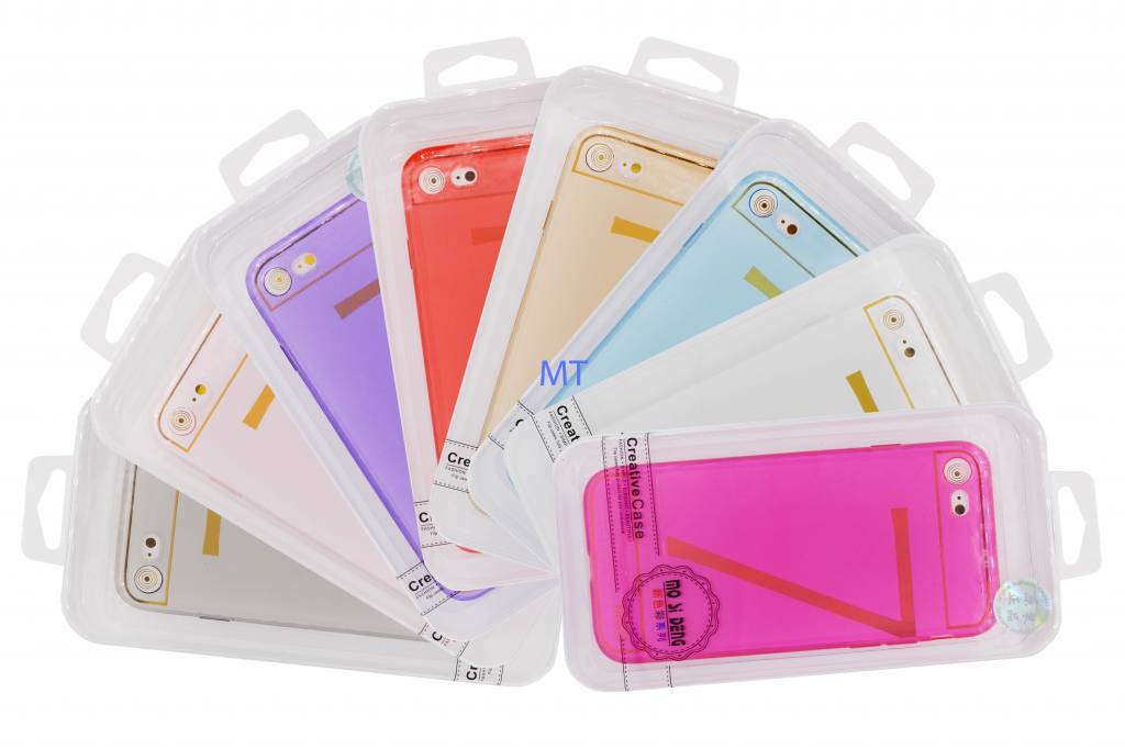 Clear Silicone case Galaxy A8 Plus 2018, foto 5 van 6
