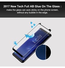 Glass Small 3D Full Glue Galaxy S8 Plus