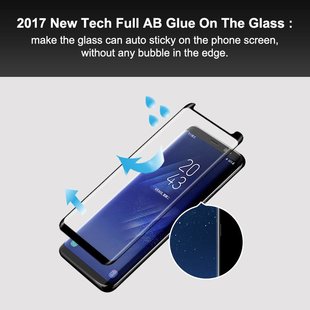 Glass Small 3D Full Glue Galaxy S8 Plus