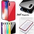 360 Magnet Strong Case For I-Phone XS MAX 6.5 & Glass