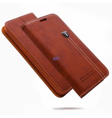 Natural Leather Book Case Galaxy S6 Edge Plus