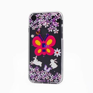 3D Butterfly Silicone Case Galaxy A3 (2017)
