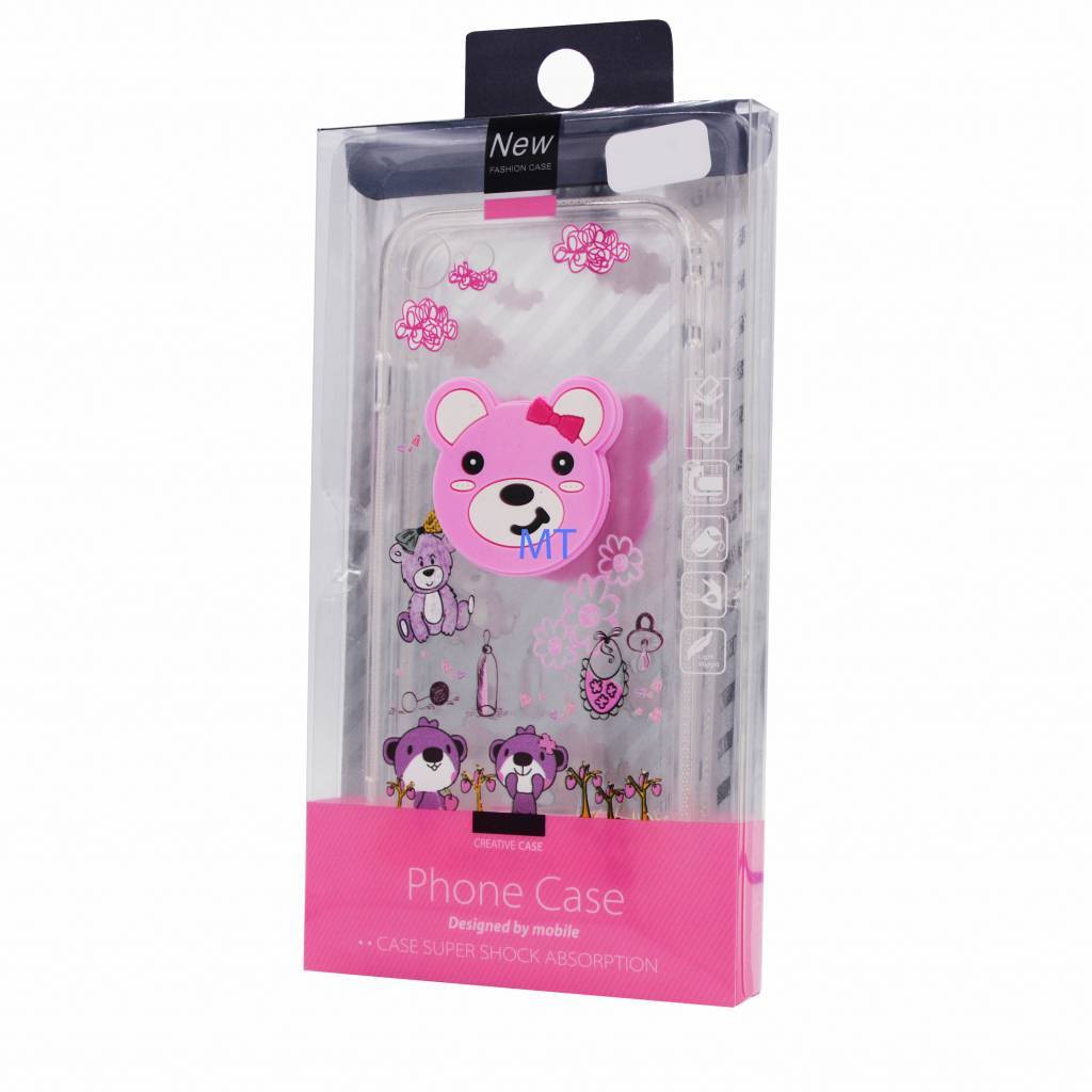 3D Bear Silicone Case Galaxy S8 Plus, foto 2 van 2