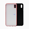 COBLUE 2 in 1 Glass Leather Case I-Phone X/Xs