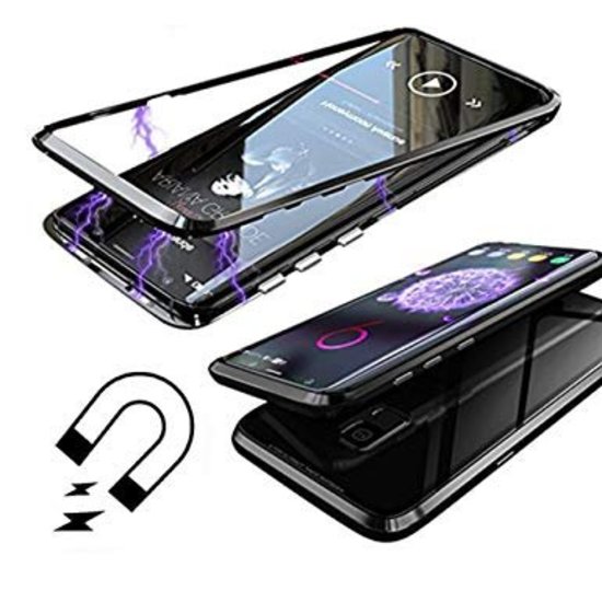 Full Glass Magnet Strong Case For I-Phone X