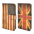 Vintage Flag Book Case I-Phone 6 Plus