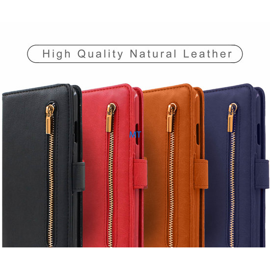 2 in 1 Leather Pelle Wallet Case Galaxy J4 2018