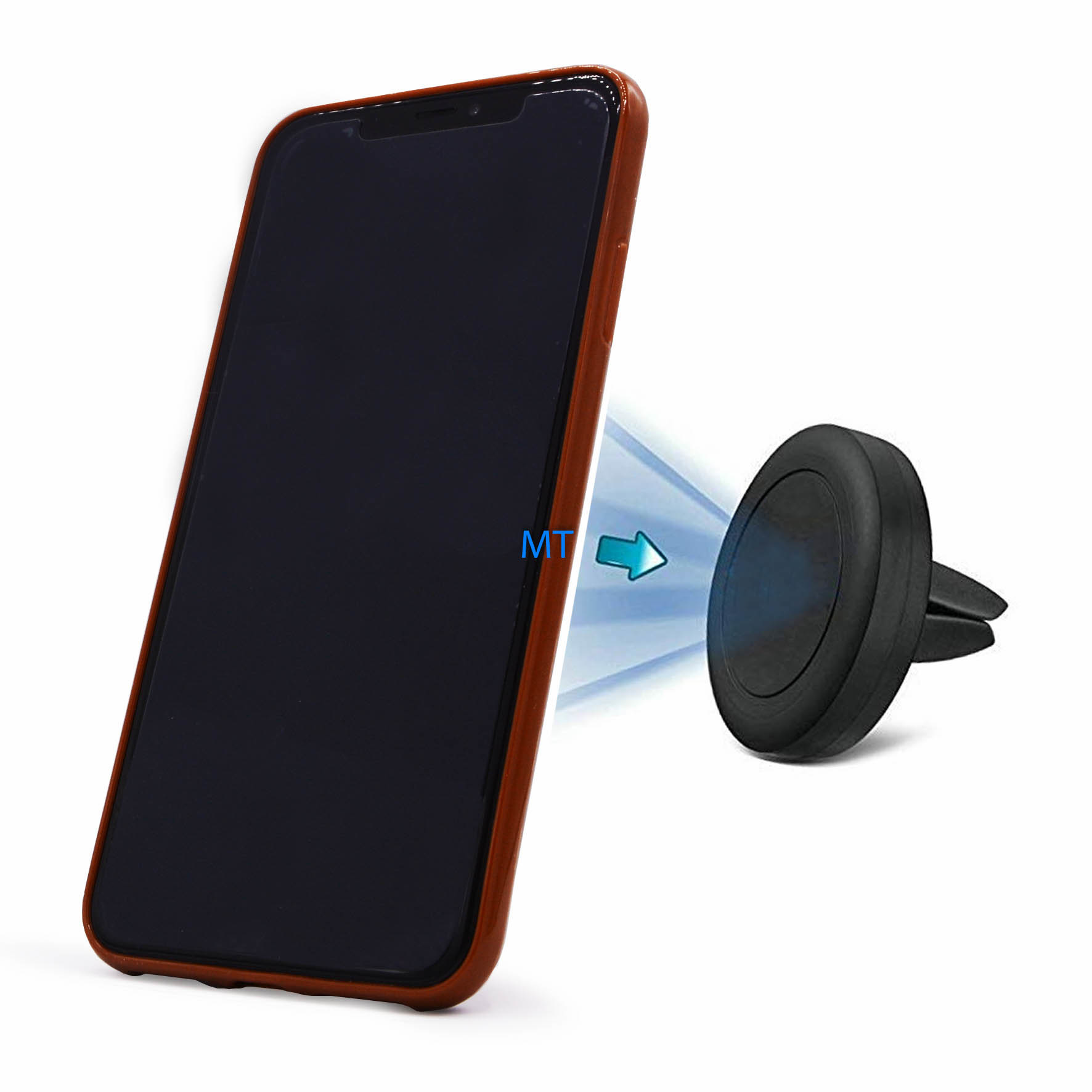 2 in 1 Leather Pelle Wallet Case Galaxy J4 2018, foto 4 van 6
