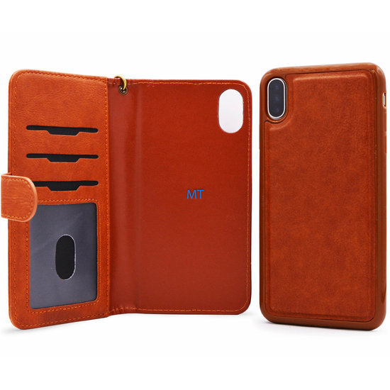 2 in 1 Leather Pelle Wallet Case Ascend P20 Plus