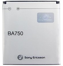 BATTERY Sony Ericsson Accu Xperia BA750