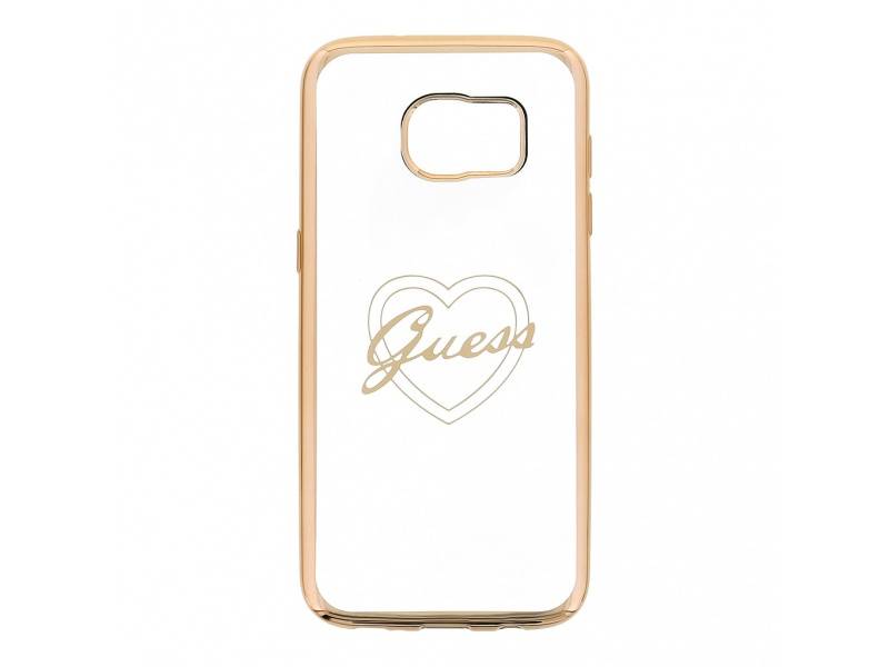 Vær sød at lade være album Forurenet Guess GUHCS7TRHS Heart Case Galaxy S7 Edge | MTimpex.com