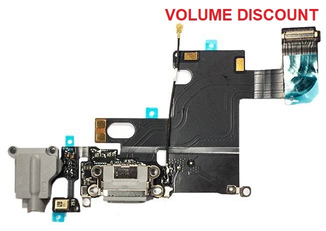 Charger Connector Microphone Flex I-Phone 6