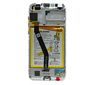 LCD With Frame & Battery Huawei Y6 2018 02351WLK White  Service Pack