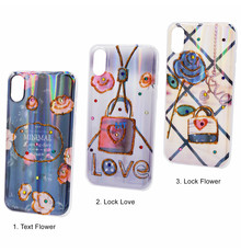 Silicone Print Case For I-Phone X