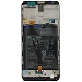 LCD With Frame & Battery Huawei Mate 10 Black 02351QAH Service Pack