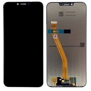 LCD With Frame & Battery Huawei Nova 3 Black 02352BNM Service Pack