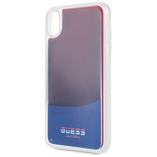 Guess For I-Phone XS Max Silicone Case EXP Red GUHCI65GLCRE