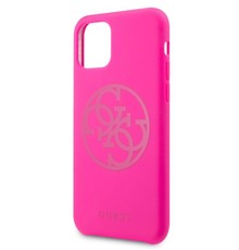 Guess For I-Phone 11 Pro 5.8'' Hard Case Fuchsia GUHCN58LS4GFU