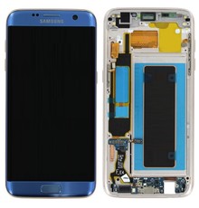 LCD Samsung Galaxy S7 Edge G935F GH97-18533G Blue Service Pack