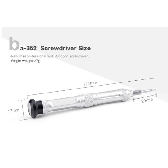 For X  8GB BAKU Screwdriver For Mini Multi I-Phone and Smartphone BA-352