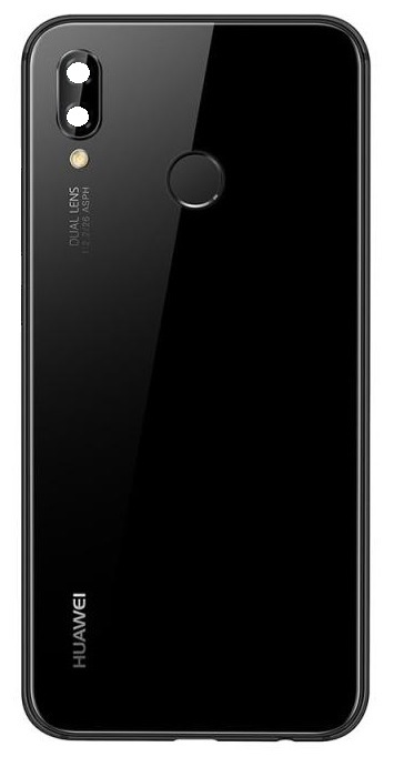 Back Cover Huawei P20 Lite With Fingerprint 02351VPT Black Service Pack