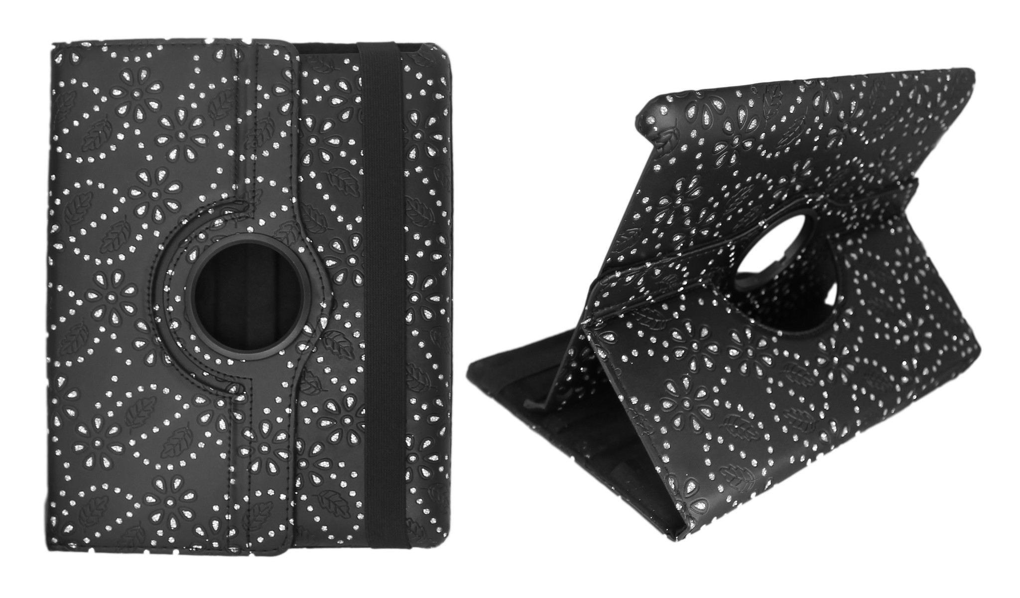 360 Rotation Case Bling Bling I-Pad 2/3/4, foto 2 van 2