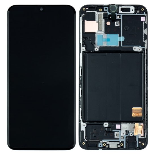 LCD Samsung Galaxy A41 SM-A415F GH82-22860A Black Service Pack  Box