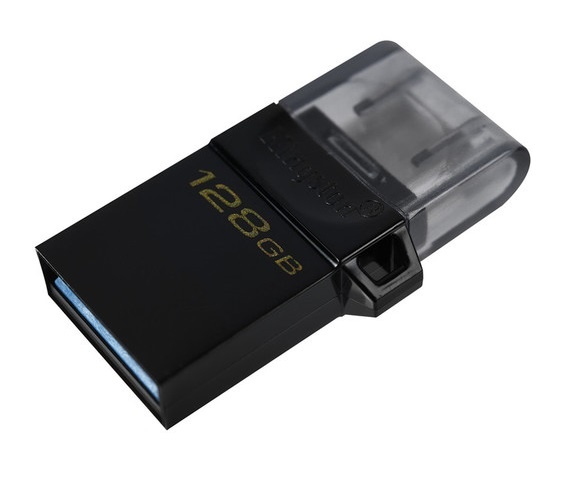 Kingston DataTraveler microDuo 3 G2 USB 3 DTDUO3G2 - micro USB 128GB, foto 3 van 3