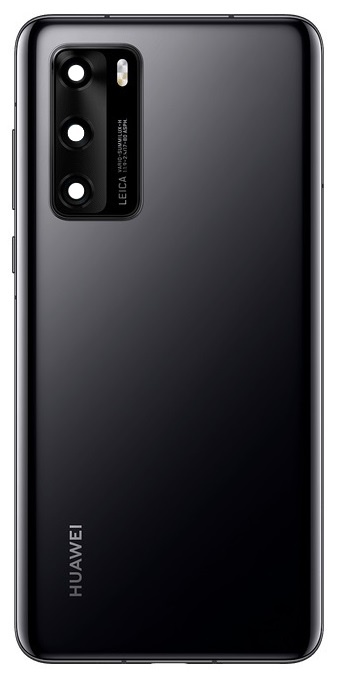Back Cover Huawei P40 Black Service Pack