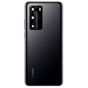 Back Cover Huawei P40 Pro Black Service Pack