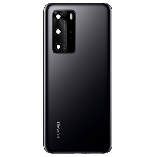 Back Cover Huawei P40 Pro Black Service Pack