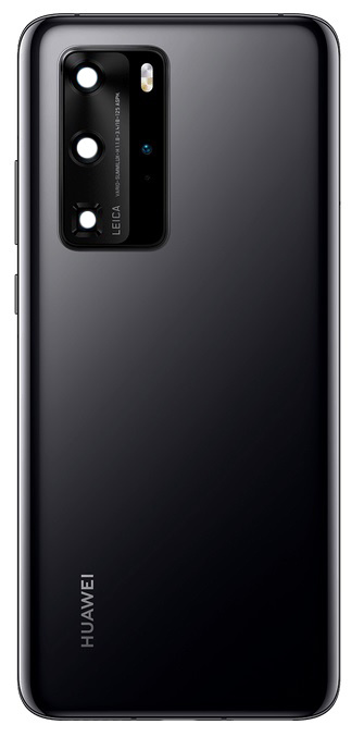 Back Cover Huawei P40 Pro Black Service Pack