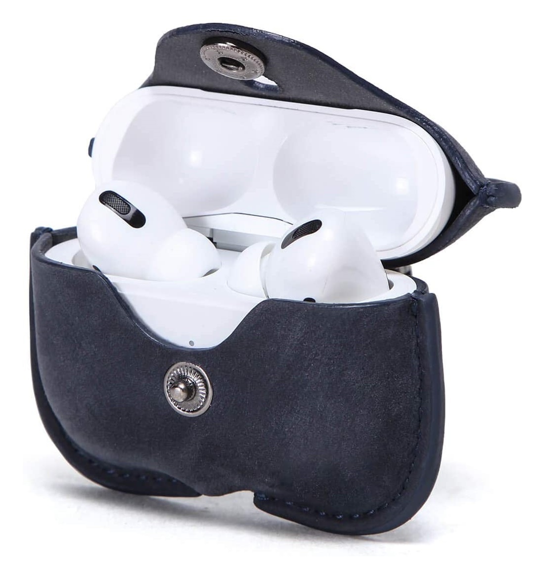 Airpods Pro square leather case, foto 2 van 4