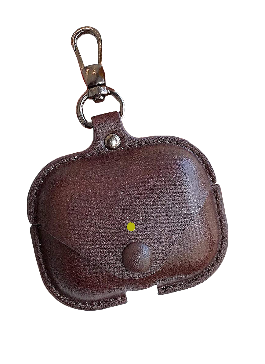 Airpods Pro square leather case