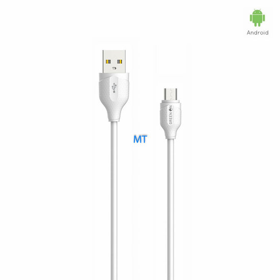 Cable USB-C rápido GREEN ON LS373 de 3 m
